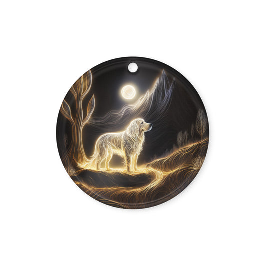 Spirit Golden Retriever ornament