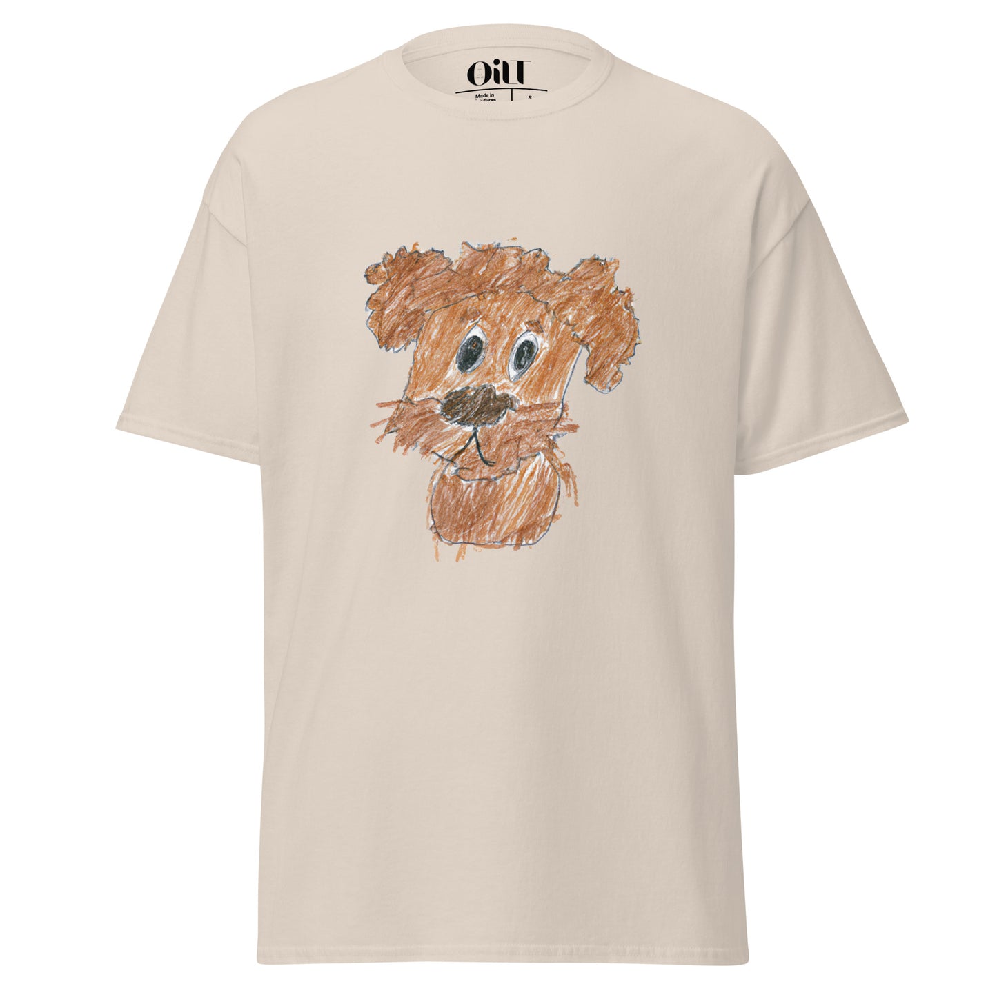 Crayon Dog classic tee