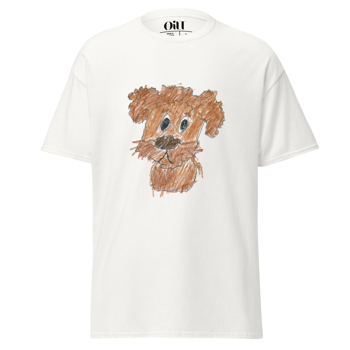 Crayon Dog classic tee